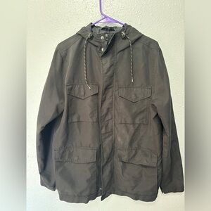 old navy multi pocket zip up hoodie